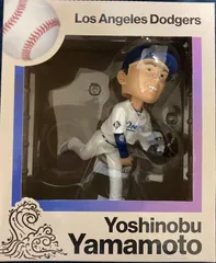 【来場者限定】Dodgers 山本由伸ボブルヘッド2025（新品未開封） 楽天市場】山本由伸 ボブルヘッド 9.5インチFOCO MLB BIG HEADS