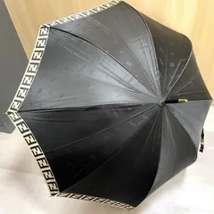 【なな】希少品　FENDI折りたたみ傘　黒 2025年最新】Fendi レディース傘の人気アイテム - メルカリ