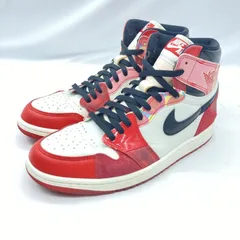 【中古】Spider-Man×NIKE AIR JORDAN 1 HIGH OG SP サイズ28cm DV1748-601 スパイダーマン ナイキ エアジョーダン[19]