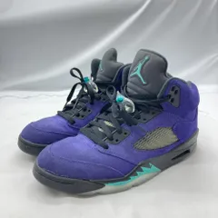 【中古】NIKE AIR JORDAN 5 PURPLE GRAPE サイズ28cm 136027-500 ナイキ エアジョーダン[19]