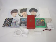  中古品 King & Prince 永瀬廉 のみ concert tour 2019 他 ペンライト うちわ Blu-ray DVD 等 グッズセット