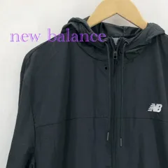 未使用 new balance ニューバランス ウインド ジャケット MJ41506 ナイロン ジャケット L ブラック タグ付き メンズ