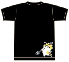 YONEX(ヨネックス) Tシャツ ドライ 半袖 バドミントン【トラ猫 からぶり】【16500】練習用 練習着 ブラック