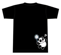 YONEX(ヨネックス) Tシャツ ドライ 半袖 バドミントン【パンダ スマッシュ】【16500】練習用 練習着 ブラック