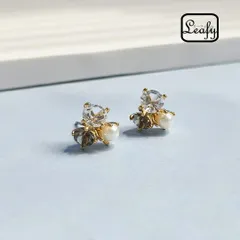 ピアス CZ ジルコニア パール ゴールド 高級感 上品 フォーマル レディース プレゼント ギフト バレンタイン ホワイトデー 卒業式 入学式 新生活 オフィス デイリー 大人可愛い  輝き ダイヤモンド風 華やか 送料無料 即購入OK 最短当日〜翌日発送