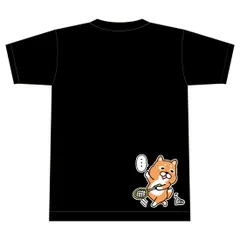 YONEX(ヨネックス) Tシャツ ドライ 半袖 バドミントン【いぬ 空振り】【16500】練習用 練習着 ブラック