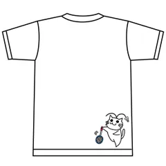 YONEX(ヨネックス) Tシャツ ドライ 半袖 バドミントン【ねこ 空振り】【16500】練習用 練習着 ホワイト