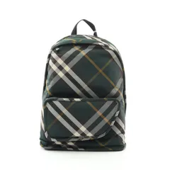 バーバリー BURBERRY リュックサック バックパック SHIELD シールド 8080679 グリーン/ホワイト/他 ナイロン バックパック メンズ 新品のサムネイル
