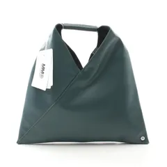 エムエムシックス MM6 ハンドバッグ JAPANESE MINI ジャパニーズ ミニ M60606P4313T7160 グリーン レザー トートバッグ レディース 新品