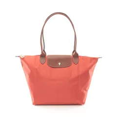 ロンシャン Longchamp トートバッグ ル プリアージュ オリジナル L L1899089P94 トマト キャンバス レザー ル プリアージュ オリジナル L ショルダー レディース 新品のサムネイル