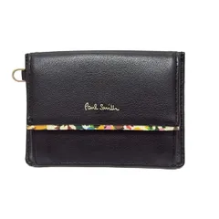 未使用品　ポールスミス　小銭入れ　ケース定期 L字黒　マルチカラー 未使用品 ポールスミス 小銭入れ コインケース定期 L字黒 マルチカラー