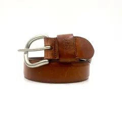 POLO Ralph Lauren　ラルフローレン　ベルト　ウエスト　レザー　ブラウン　ヴィンテージ