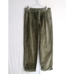 90s DOCKERS コーデュロイ パンツ / 32 コットン ポリ ブラウン ベージュ ツータック LEVI’S USA ビンテージ P5-10012-9176