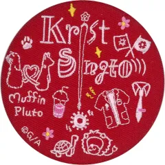 【中古】雑貨 クリス(ピーラワット・シェーンポーティラット)&シントー(プラチャヤー・レァーンロード) 刺繍ミラー 「GMMTV EXHIBITION in JAPAN」