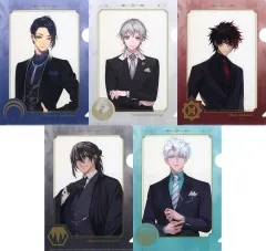 【中古】クリアファイル 全5種セット オリジナルA5クリアファイル 「刀剣乱舞ONLINE×セブンイレブン」 対象商品購入特典