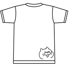 YONEX(ヨネックス) Tシャツ ドライ 半袖 バドミントン テニス【トラ猫のかお】【16500】練習用 練習着 ホワイト