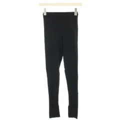 オーラリー AURALEE HIGH GAUGE RIB SLIT TIGHTS リブニットパンツ レギンス トレンカ イージー スリット 1 黒 ブラック A00T01TE /HNのサムネイル
