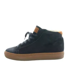 ブルネロクチネリ BRUNELLO CUCINELLI ヌバックトリムハイカットスニーカー Nubuck-Trimmed Suede High-Top Sneakers スエード 40 紺 ネイビー MZUSIPY210 /YTのサムネイル