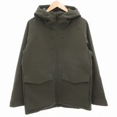 ユニクロ UNIQLO 23AW ハイブリッドダウンパーカ ジャケット ジップアップ 3Dカット M カーキ 311-459623 /GV