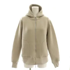 ナノユニバース nano universe 24SS テックダンボールダブルジップパーカー ジップアップ F グレージュ /AT ■OS