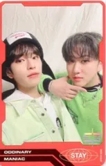 StrayKids ODDINARY Changbin/Seungmin トレーディングカード ユニット赤