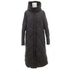 セオリーリュクス theory luxe 18AW フーデッドダウンコート ナイロン ロング丈 36 黒 /UOのサムネイル
