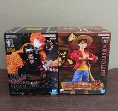 h9592 ワンピース DXF フィギュア ルフィ バトルレコードコレクション 黒ひげ 2体