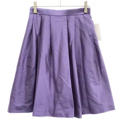 MYLAN/マイラン 17SS シルクシャンタンスカート MY17SS-SK001 パープル Sのサムネイル