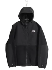 【お得なクーポン配布中!】 ノースフェイス フード付き デナリ ジャケット ボーイズ L メンズ XS 程 アウトドア フリース ナイロン パーカー フルジップ ジャンパー 黒