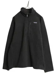【お得なクーポン配布中!】 パタゴニア ベターセーター ハーフジップ メンズ L / 19年製 アウトドア フリース セーター 裏起毛 プルオーバー ジャケット ブラック 企業