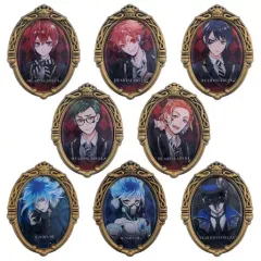 【中古】アクセサリー(非金属) 全8種セット 「ディズニー ツイステッドワンダーランド トレーディングブローチ vol.1」