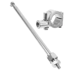 【迅速発送】ledmomo バイク 旗竿 バイク用 旗棒 伸縮棒 120cm 汎用 バイク マウント 旗竿 ハンドルバー 旗 ポール 自転車 ハンドルバー 旗 ポール バイク ハンドルバー