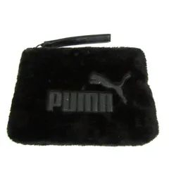プーマ クラッチバッグ ポーチ ファー ロゴ ブランド 鞄 レディース ブラック PUMA 【中古】のサムネイル