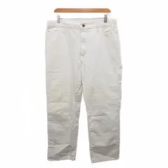 ディッキーズ Dickies 古着 ペインターパンツ ワークパンツ W36 L30 白 ホワイト W641326 ■MET2