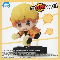 【中古】トレーディングフィギュア 我妻善逸 「鬼滅の刃 mOH!ment ミニフィギュアVol.2(EX)」
