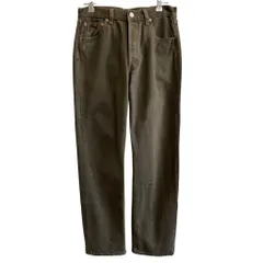 USA製 Levi's リーバイス 501 ボタンフライ デニムパンツ コットンパンツ カーキ ブラウン系 W30×30 No.L007