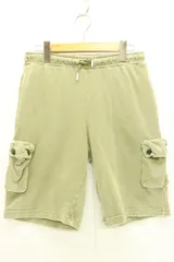 【中古】 DIESEL メンズショートパンツ 14 スウェットショートパンツ DIESEL 14 カーキ