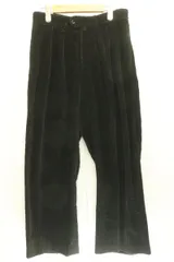 w*n様 NEAT 黒 スラックス　コーデュロイ NEAT | 〈別注〉 コーデュロイ 2タックパンツ WOMEN