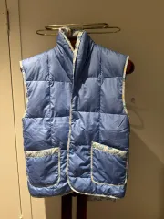 ヴィンテージ リバーシブル ダウンベスト