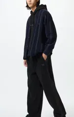 UNIQLO × NEEDLES フリースワイドパンツ M.Lサイズ ブラック