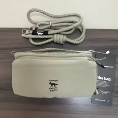 MAISON KITSUNE x TOPOLOGIE ポロジー メゾンキツネ ボトルサコッシュ ナイロンバッグト ショルダーバッグ