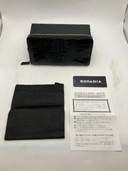 美品　RODANIA　ロダニア　長財布　ブラック