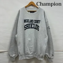 チャンピオン 00's プレミアム リバースウィーブ REVERSEWEAVE カレッジ 2段 プリント スウェット トレーナー 3XL メンズ - ISItems【USED】【古着】【中古】50133811