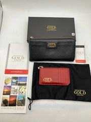 美品　ココセリュックスゴールド　長財布とコインケース　2点セット