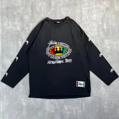 90's Bootleg STUSSY / Rasta Design Long Sleeve Tee 