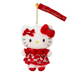 [サンリオ] マスコットホルダー（いちご新聞50周年） ハローキティ