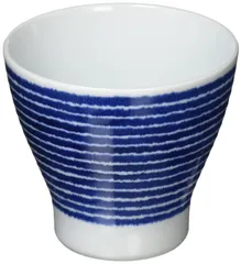 【迅速発送】波佐見焼 indigo aidama カップ 藍染駒筋 32540