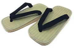 【迅速発送】浅草きもの市 【日本製】紳士用 たたみ 表 雪駄≪LL～4Ｌｻｲｽﾞ≫ スポンジ底（普段履きや浴衣に！） いぐさ メンズ 男 男性 紳士 履物 下駄 サンダル 着物 ゆかた 大きい 特大 Big ビッグ