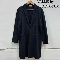ファクトタム ウール コットン チェック ストレッチ 2B チェスターコート 薄手 09010130 メンズ 46 ISItems【USED】【古着】【中古】50134572のサムネイル