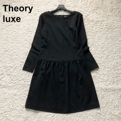 美品！ theory luxe シルク混 ウエストマーク ワンピース 40 - メルカリ